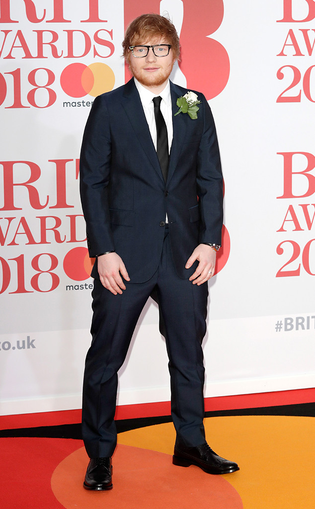Ed Sheeran, 2018 Brit Awards Ed Sheeran, 2018 Brit Awards
